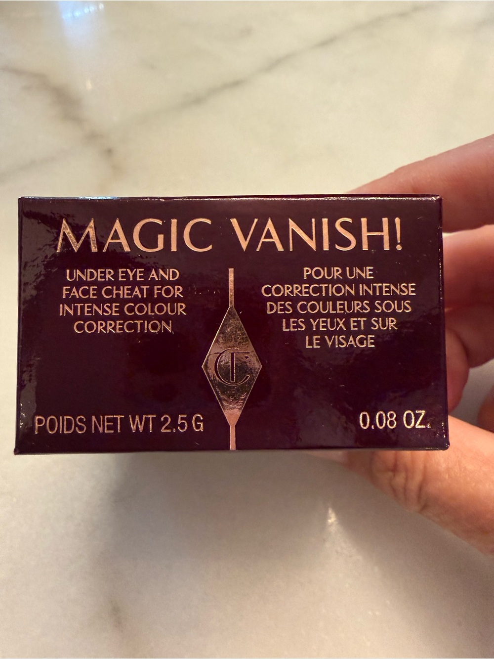 Unopened Charlotte Tilbury Magic Vanish! Under Eye Corrector Medium 2